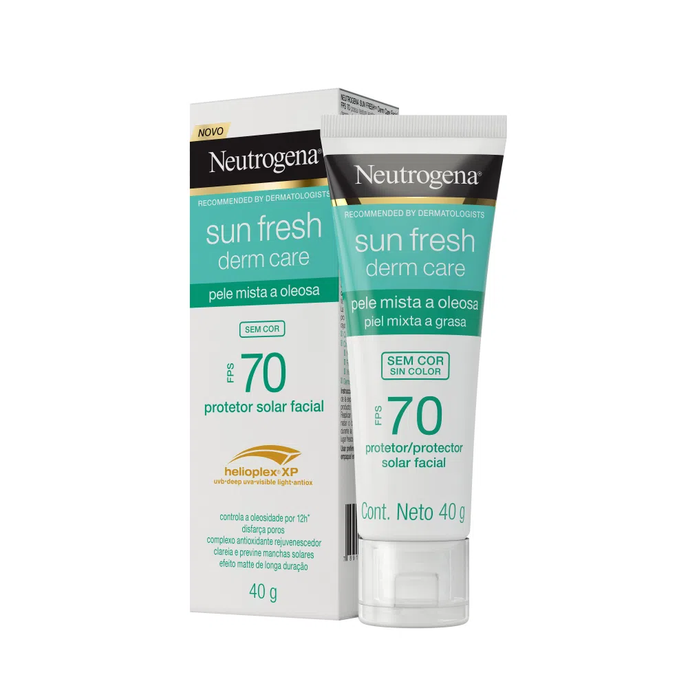 Neutrogena Sun Fresh Oily Skin 40g FPS 70