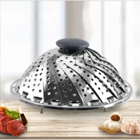 Cesto De Cozimento Vapor Inox Retrátil