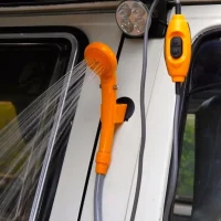 Chuveiro Portátil Elétrico 12v Acendedor Carro