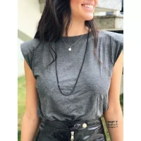 Blusa Feminina Sem Mangas Muscle Tee Influencer