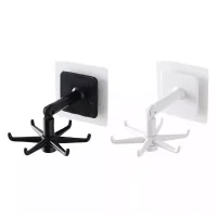 Gancho Giratório Adesivo para Utensílios