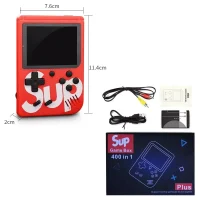 Mini Vídeo Game SUP Portátil 400 in 1 Jogos Retrô